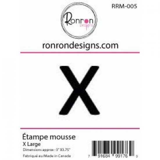 Ronron Design - Estampes en mousse  «X Large» 
