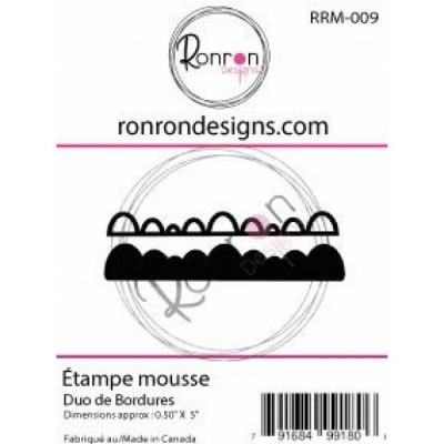 Ronron Design - Estampes en mousse  «Duo de...