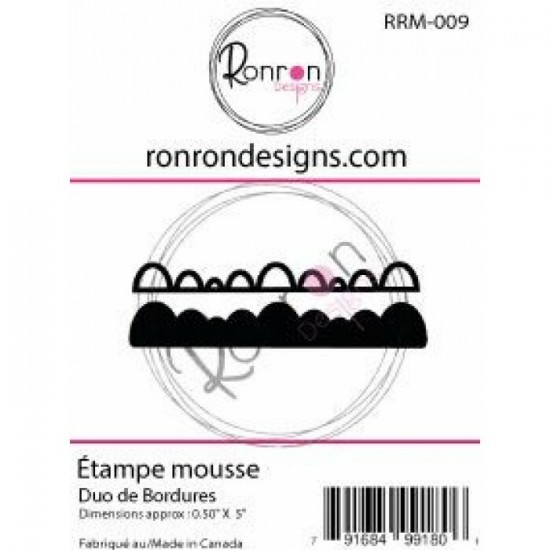 Ronron Design - Estampes en mousse  «Duo de...