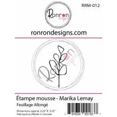 Ronron Design - Estampes en mousse  «Feuillage...