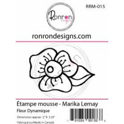 Ronron Design - Estampes en mousse  «Fleur...