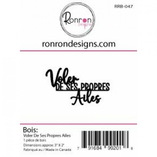 Ronron Designs - Embellissements en bois modèle ...