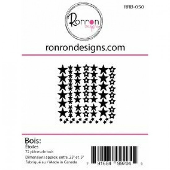 Ronron Designs - Embellissements en bois modèle ...