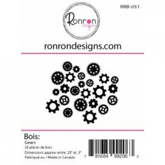 Ronron Designs - Embellissements en bois modèle ...