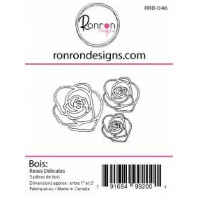 Ronron Designs - Embellissements en bois modèle ...