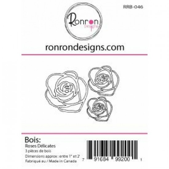 Ronron Designs - Embellissements en bois modèle ...