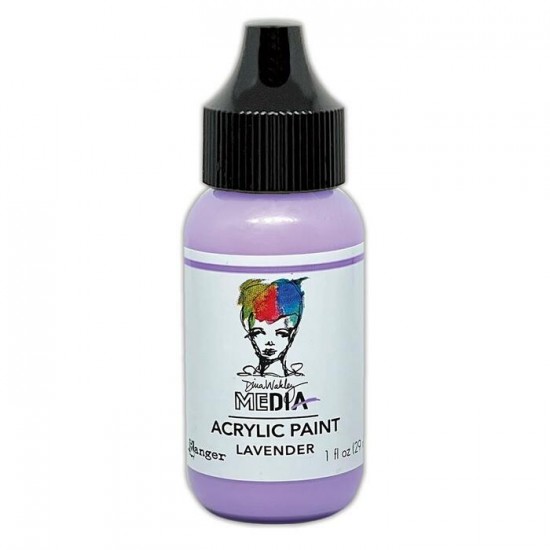 Dina Wakley - Peinture acrylique «Lavender» 1oz