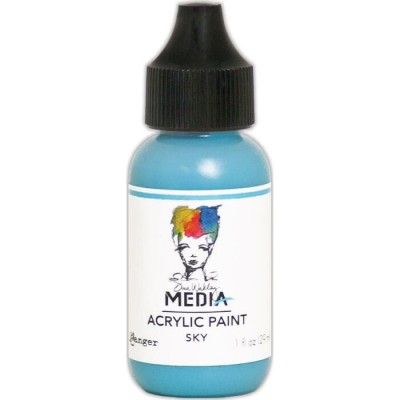 Dina Wakley - Peinture acrylique «Sky» 1oz