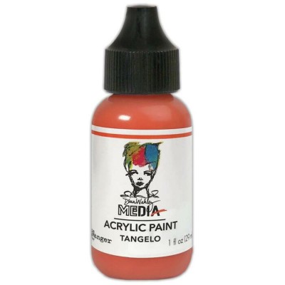Dina Wakley - Peinture acrylique «Tangelo» 1oz