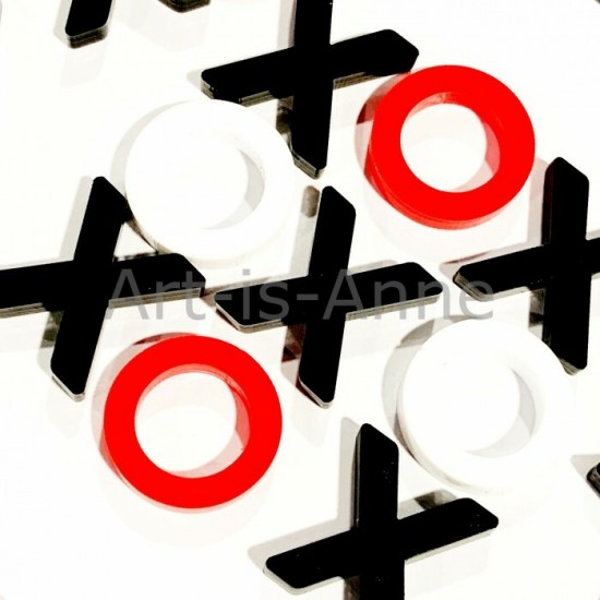 Art-Is-Anne - «XOXO» en acrylique 16 pcs