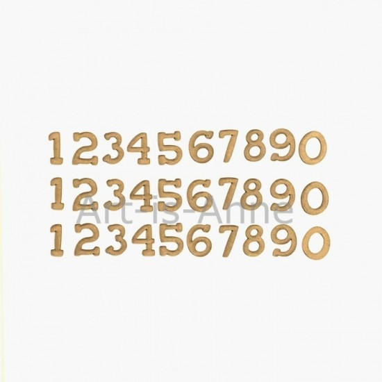 Art-Is-Anne - Chipboard «Décompte» 30pcs
