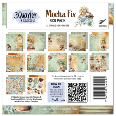 3Quarter Designs - bloc de papier collection...
