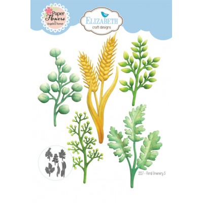  Elizabeth Craft - Dies «Floral Greenery 3»...