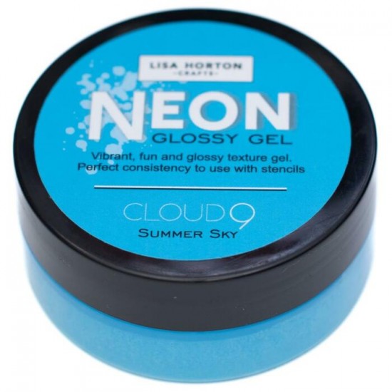 Lisa Horton - Neon Glossy Gel «Summer Sky» 