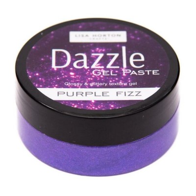 Lisa Horton - Dazzle Gel Paste «Purple Fizz» 