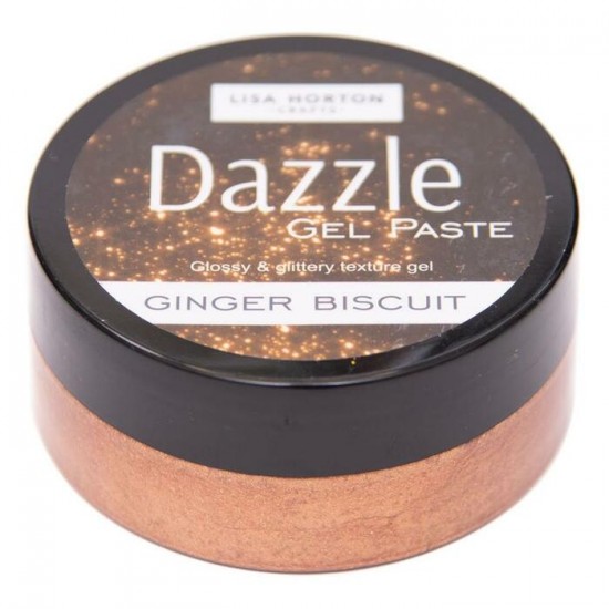 Lisa Horton - Dazzle Gel Paste «Ginger Biscuit» 