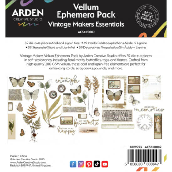 Arden Creative Studio - Éphéméras en vellum...