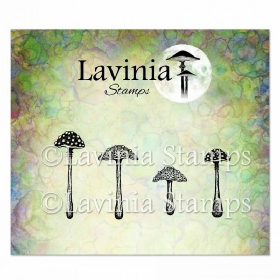 Lavinia - Estampe «Purple Cap Mushrooms»