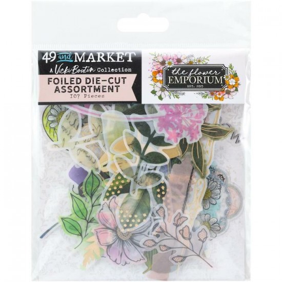 49 & Market By Vicki Boutin - Foiled Die Cuts...