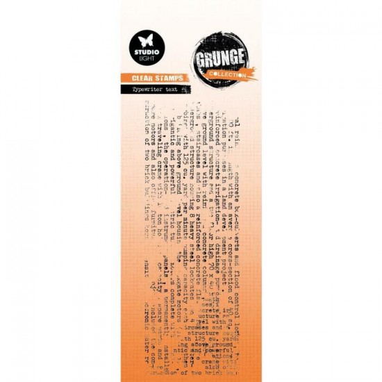  Studio Light - Estampe  «Typewriter Text»  1...
