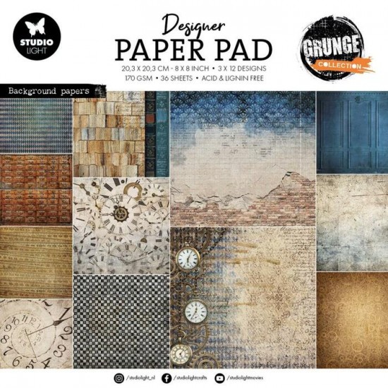 Studio Light - Collection de papiers Grunge...