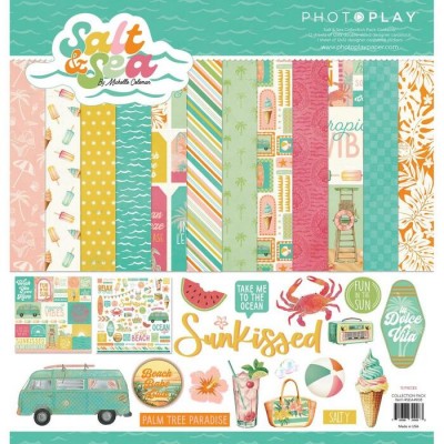 PhotoPlay - Ensemble de papier «Salt & Sea» 12