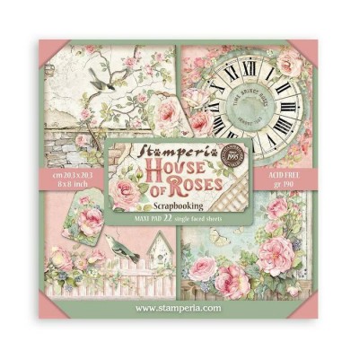 Stamperia - Ensemble de papier «House of...