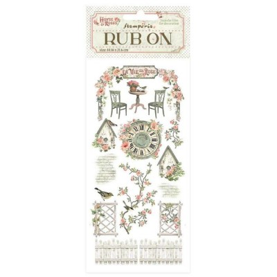Stamperia - Rub-ons de la collection House Of...