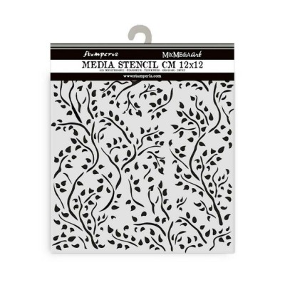 Stamperia - Stencil House Of Roses «Branch» 12 x...