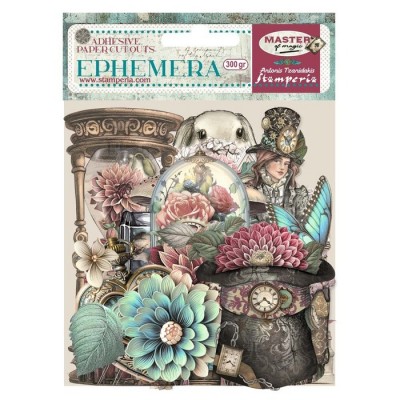 Stamperia - Éphéméra autocollants «House Of Roses» 