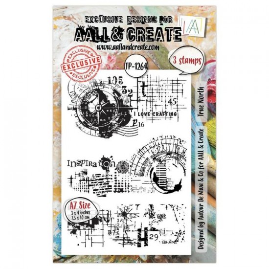 AALL & CREATE - Estampe set «True North» #1264