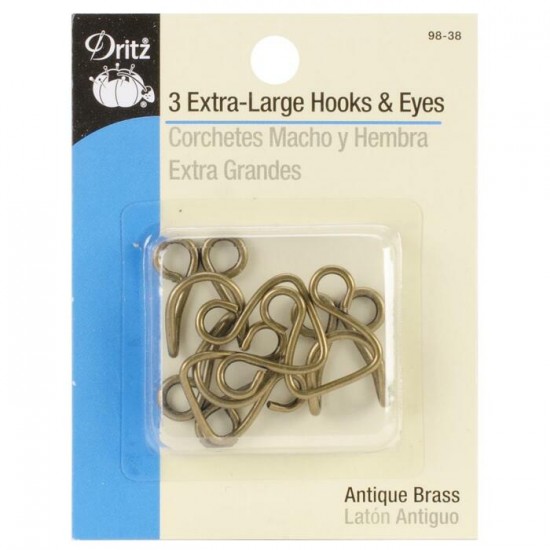 Dritz - Ensemble de trois crochets-Antique Brass