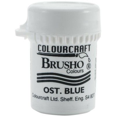 Colorfin - Brusho Crystal Colour 15g couleur «Ost. Blue»