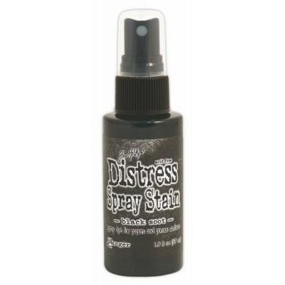 Distress Spray Stain 1.9oz couleur «Black Soot»