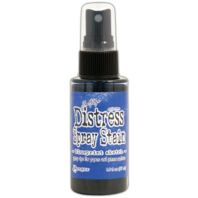 Distress Spray Stain 1.9oz couleur «Blueprint...