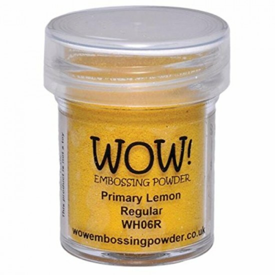 WOW! Poudre à embosser 15ml «Primary Lemon»