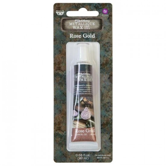 Finnabair Art Alchemy cire métallique «Rose...