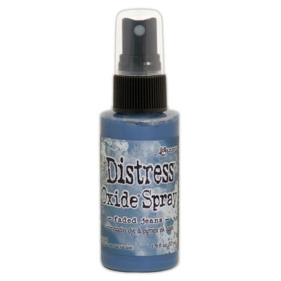 Distress Oxide Spray 1.9oz couleur «Faded Jeans»