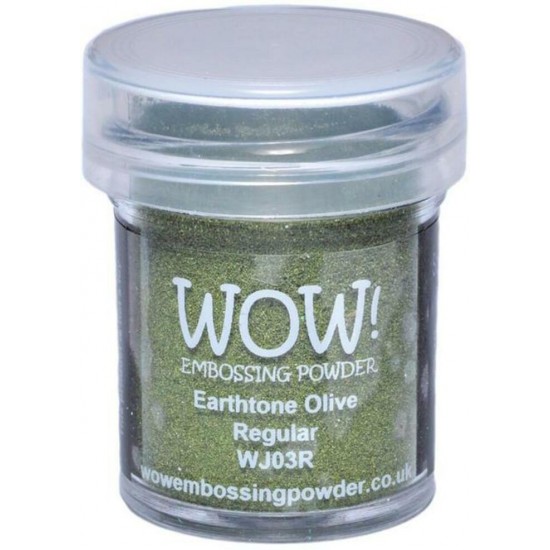 WOW! Poudre à embosser 15ml «Earthtone Olive»