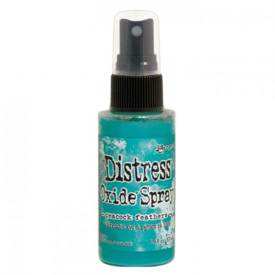 Distress Oxide Spray 1.9oz couleur «Peacock Feathers»