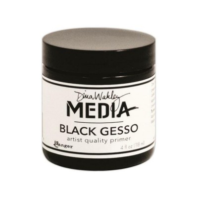 Ranger - Dina Wakley Gesso noir 4oz