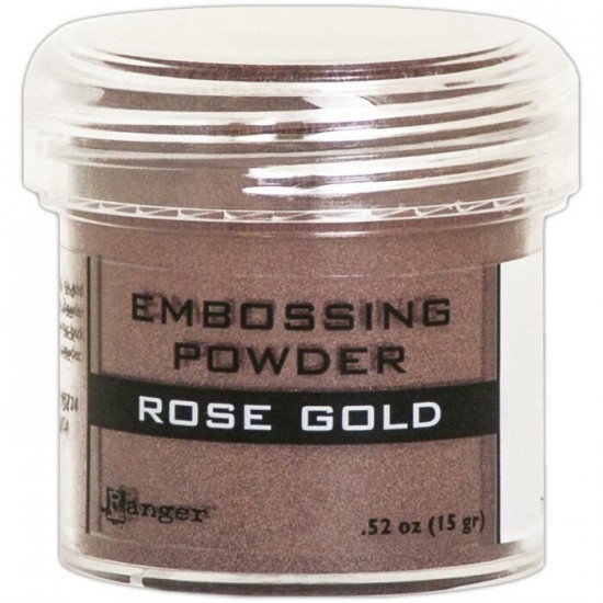 Ranger - Poudre à embosser couleur «Rose Gold...