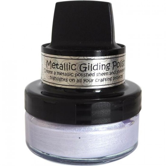 Cosmic Shimmer Metallic Gilding Polish - Pâte lisse métallique «Heather» 50ml