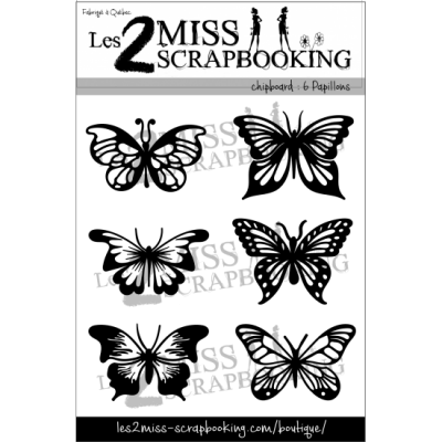  Les 2 Miss scrapbooking - Chipboard «Kit c'est...