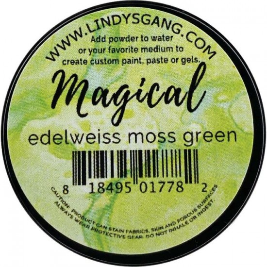 Lindy's Stamp Gang -Magicals Individual Jar «Edelweiss Moss Green» 0.25 oz