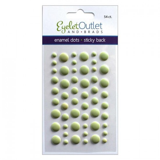 Eyelet outlet -  Enamel Dots autocollant «Matte...