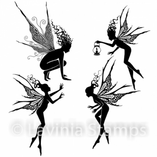 Lavinia - Estampes ensemble «Fairy Foragers» 4...