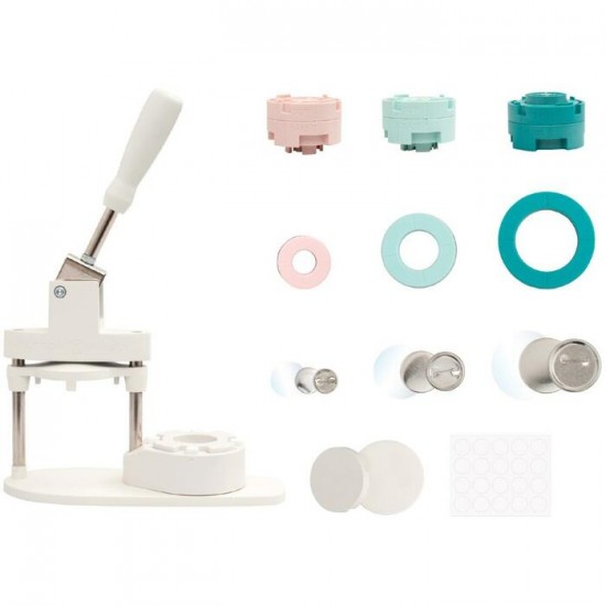 WE R Memory - «Button Press Bundle" 12 pièces