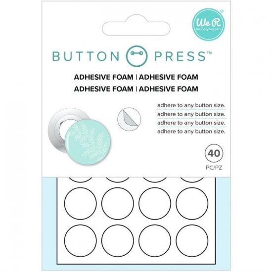 WE R Memory - «Button Press Adhesive Foam»  40...