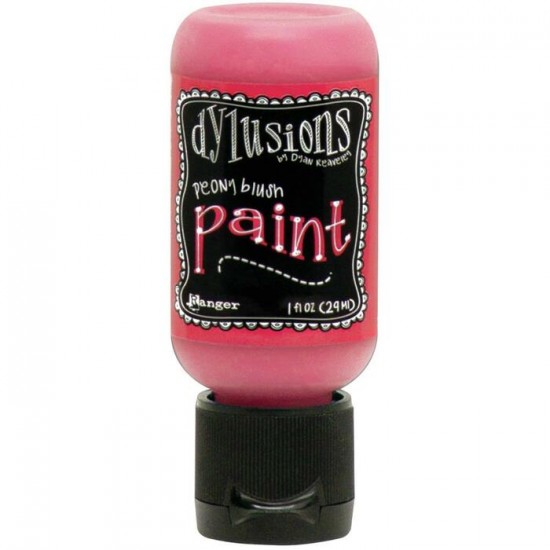 Dylusions - Peinture acrylique «Peony Blush» 1oz